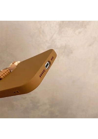 Apple Uyumlu iPhone 15 Pro Kılıf 3d M Bear Kamera Korumalı Silikon Kapak