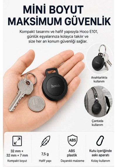 Exenar - Siyah - Apple iPhone Uyumlu Apple Airtag Uyumlu Ve Android Mini Eşya Araç Motor Mini Bulucu 1 Exenar - Siyah - Apple iPhone Uyumlu Apple Airtag Uyumlu Ve Android Mini Eşya Araç Motor Mini Bulucu 1