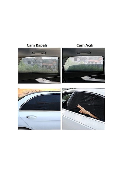 Ankaflex Araba Araç Oto Yan Cam Güneşlik Örtü Perde 2 Adet Ankaflex Araba Araç Oto Yan Cam Güneşlik Örtü Perde 2 Adet