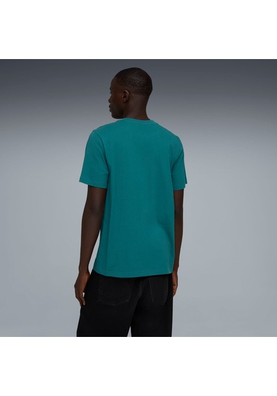 Puma Erkek Grafik Baskılı Tişört 634441 60 Yeşil