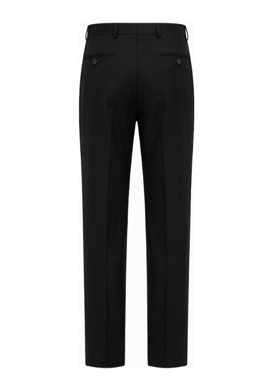 UKİ Siyah Comfort Fit Klasik Pantolon