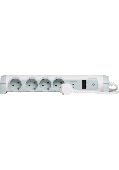 Legrand Grup Priz Anahtarlı 4 X 2P+T Prizli Ve 2 Data Prizli Parafudrlu 1.5 Kablolu  - 694664