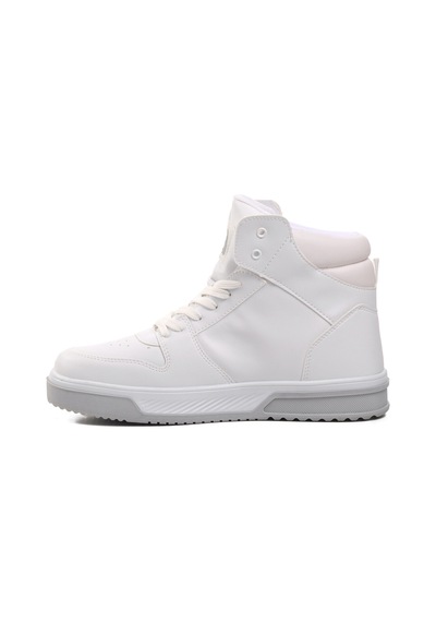 United Colors Of Benetton Beyaz Erkek Hi Sneaker Bn-31087 M Beyaz