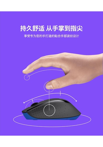 Logitech Mk345 Kablosuz Klavye Ve Fare Seti - Siyah Optik
