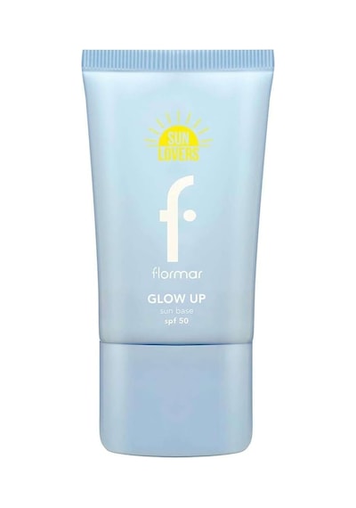 Sun Lovers Glow Up Nemlendirici Etkili &amp Işıltılı Bitişli Güneş Koruyucu Baz Spf50-001 Şeffaf