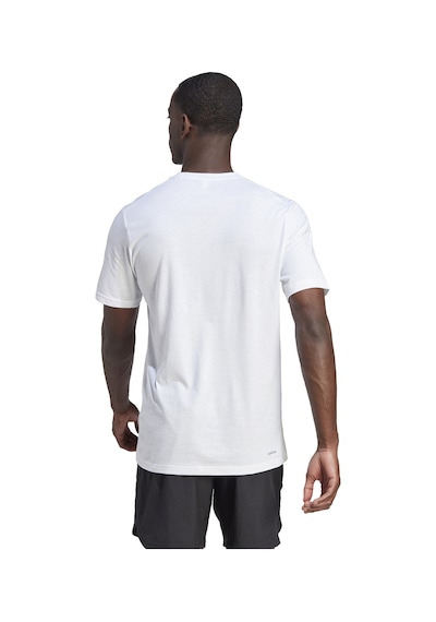 Adidas Tr-es Fr Logo T Erkek Antrenman Tişörtü Im4373 Beyaz 001