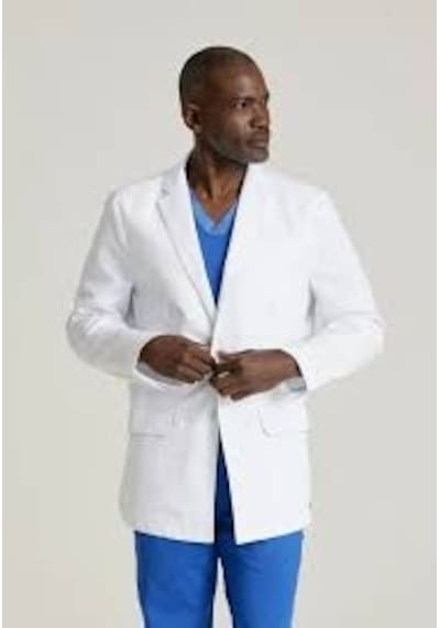 Grey's Anatomy Grc952 Men Lab Coat Beyaz