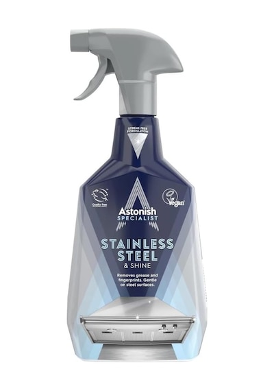 Astonish Paslanmaz Çelik Temizleyici Sprey 750 Ml 0