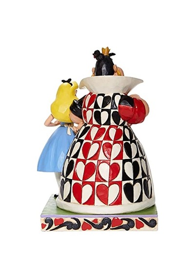 Jim Shore Disney Traditions Alice Harikalar Diyarında 'kaos Ve Merak' Figürü, Renkli, 14 X 15 X 20 Cm, 6008069 Diğer