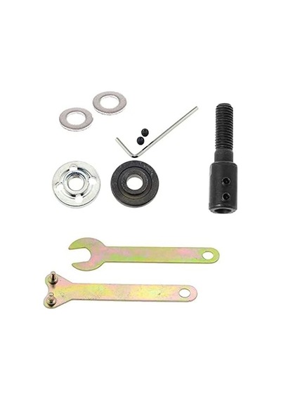 Depolife 5mm Motor Mili İçin Bağlantı Şaftı Somunlu Anahtarlı Kaplin Seti Disk Bağlama Adaptörü Okul Proje Diğer