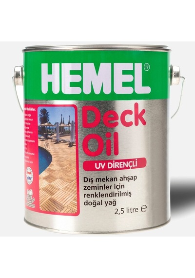 Prime Deck Yağı - Su Bazlı Deck Ve Bahçe Mobilyaları İçin Ahşap Renklendirici Yağ- 2.5 Lt-tik Çok Renkli