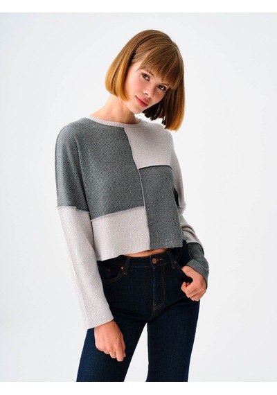 Loft Kadın Sweatshirt Gri Lf2037630 25kp69000192 P69233