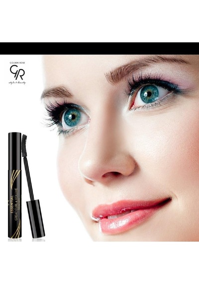 Essential Great Curl And Volume Mascara - Black - Kıvırma Etkili Hacim Veren Maskara Çok Renkli