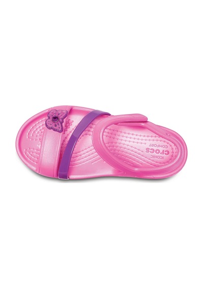 Crocs Lına Kız Çocuk Sandalet 205043-6u9 Pembe