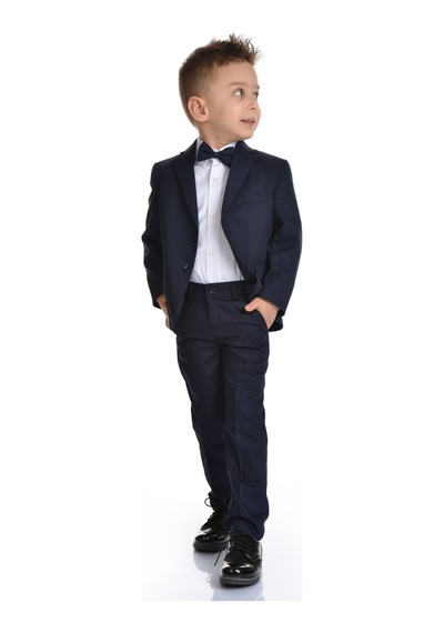 Mnk Baby & Kids Papyon Ceket Erkek Çocuk Damatlık Mnk0282 Lacivert
