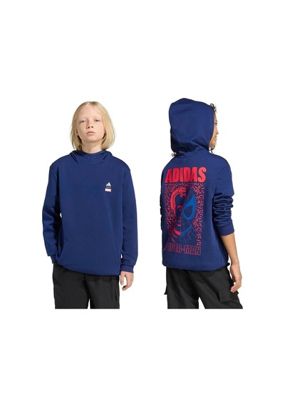 Adidas Çocuk Mavi Sweatshirt J Mrvl Sm Hd Ke2035