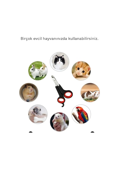 Mucit Home Evcil Hayvanlar İçin Tırnak Makası/ Kedi Köpek Pet Tırnak Makası