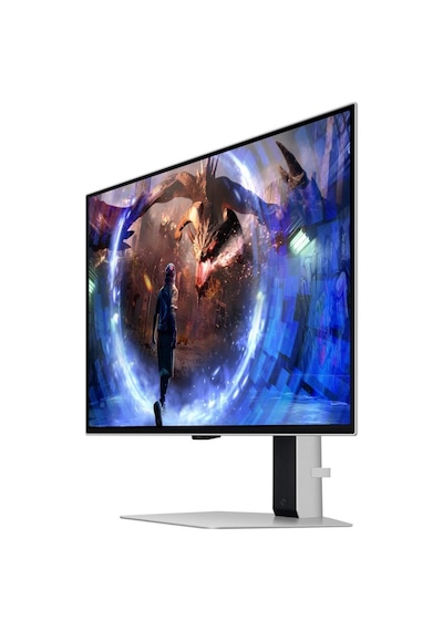Samsung Uyumlu Odyssey G6 Ls27dg602suxuf 27" 0.03 Ms Oled 2k Pivot 360 Hz Oyuncu Monitörü - Teşhir