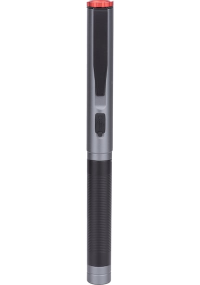 Vıptec Alüminyum Şarjlı Kalem Tip Fener Vt891201 Siyah
