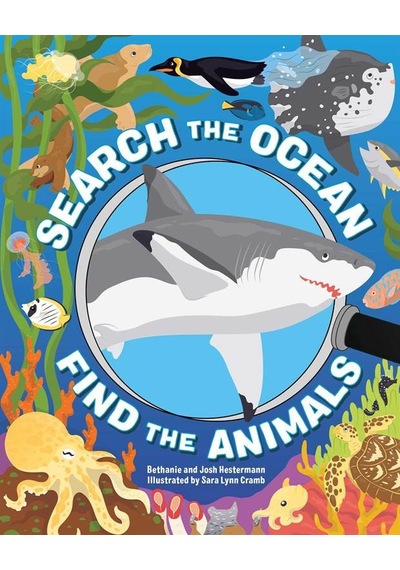 Search The Ocean, Find The Animals Ciltli Rockridge Press