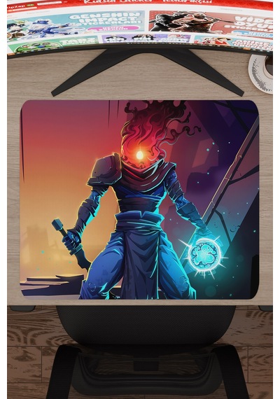 Dead Cells Kaymaz Dikişli Kauçuk Oyuncu Mousepad V5 - 48x40 Xl Gaming Mouse Pad Fare Altlığı
