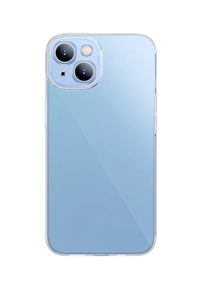 Baseus Simple Case İphone 14 Plus 6.7 Kamera Korumalı İnce Silikon Şeffaf Kılıf- 5775 Mh-hs6524-6430