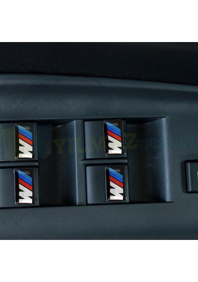 Bmw M Logo Arma Vites Konsol Jant Direksiyon Damla Etiket