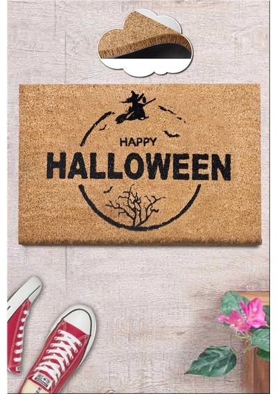 Coco Shrewish 40x60 cm KIL Paspas,Dekoratif Çok Amaçlı Iç ve Dış Kapı Paspası