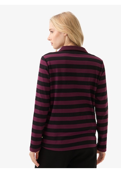Kadın Polo Yaka T-shirt 60583 - Siyah SIYAH