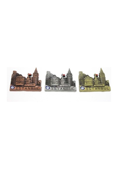 Metal İstanbul Temalı Yöresel Magnet 25435432