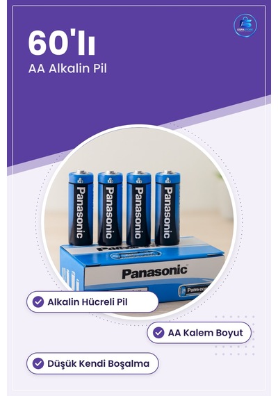 Aa Kalem Pil 60'lı Alkalin Uzaktan Kumanda Oyuncak El Feneri Kabl
