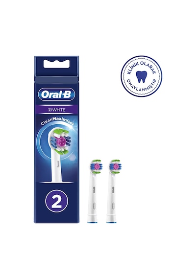 Oral-B 3D White 2'li Diş Fırçası Yedek Başlığı EB18