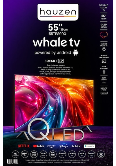 Hauzen 55TP5000 55 " 4K Qled Whale Tv