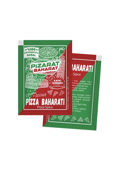 Tek Kullanımlık Pizza Baharatı Pizza Çeşnisi 1000'li