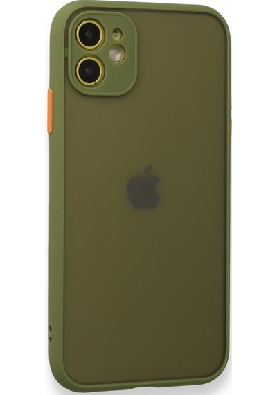 FitCase Apple Uyumlu iPhone 11 Kılıf Montrea Silikon Arka Kapak