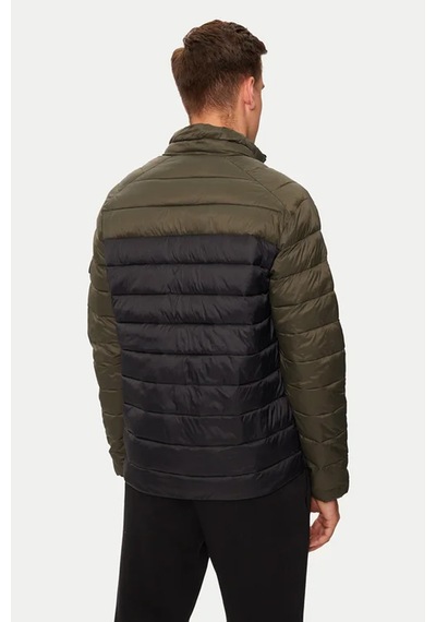 Jack & Jones Erkek Dik Yakalı Şişme Mont - 12258444 Yeşil