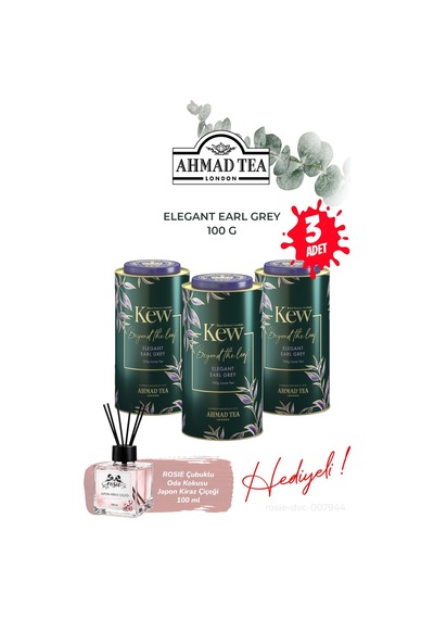 100 G 3 Kutu Kew Garden Elegant Earl Grey Ve Oda Kokusu Diğer