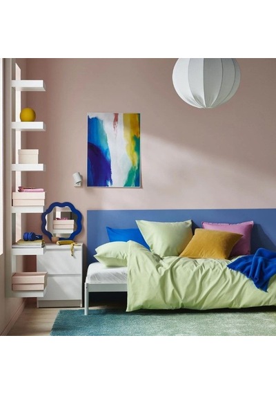 Ikea Pıltandvınge Tek Kişilik Nevresim Takımı 150 X 200 Cm Marul Yeşili Açık Yeşil