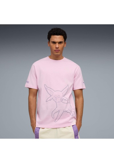 Puma X Pokémon Graphıc Geniş Kesim Tişört 634914 70 Pembe