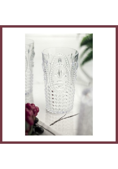 Storeşahin Akrilik Şeffaf Tekli Uzun Bardak & Su Meşrubat Bardağı 750 Ml Büyük Boy & Cam Değildir Shn0720