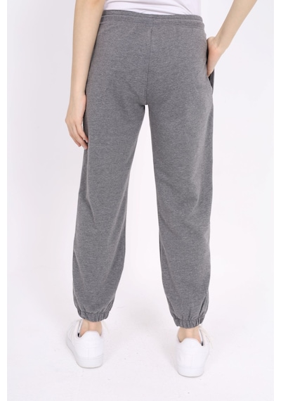 Toontoy Kız Çocuk Baskılı Beli Paçası Lastikli Cepli Basic Jogger Eşofman Altı 2 İplik Antrasit Toontoy Kız Çocuk Baskılı Beli Paçası Lastikli Cepli Basic Jogger Eşofman Altı 2 İplik Antrasit