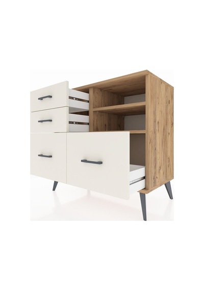 Hyperion Şifonyer 2 Raflı 4 Çekmeceli 88x44x80 Çam-çam/aytaşı Çam/aytaşı Hyperion Şifonyer 2 Raflı 4 Çekmeceli 88x44x80 Çam-çam/aytaşı Çam/aytaşı
