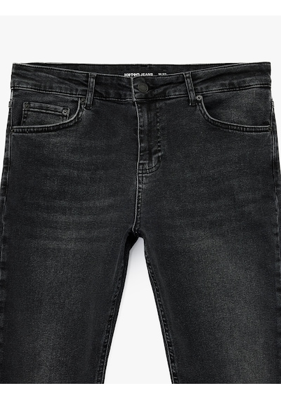 Koton Normal Bel Pamuklu Super Skinny Fit Jean Pantolon - Justin Jean Siyah 6sam40031nd Siyah Koton Normal Bel Pamuklu Super Skinny Fit Jean Pantolon - Justin Jean Siyah 6sam40031nd Siyah