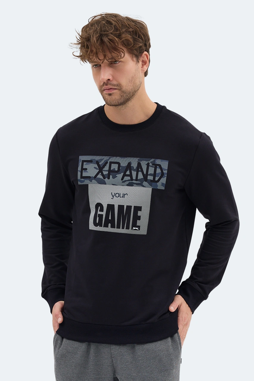 Slazenger Rubıo Erkek Koyu Lacivert Sweatshırt Koyu Lacivert