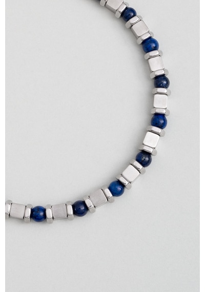 Lapis Taşlı 21 Cm Çelik Erkek Bileklik