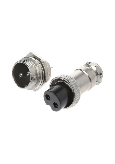 Ic-261m 16mm Mayk Dişi Şase 4p Konnektör