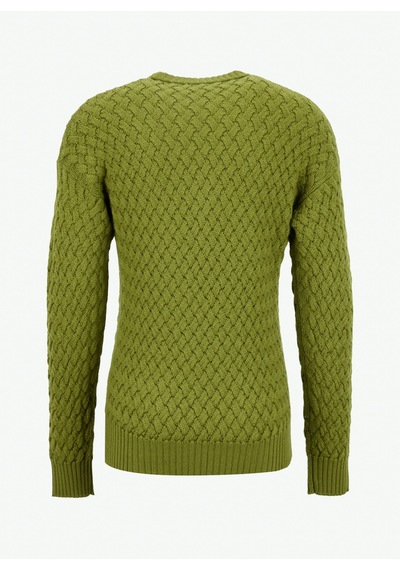 Alpha Studio Yeşil Erkek Bisiklet Yaka Regular Fit Kazak Au-3081c Merıno Mock Neck Sweater Alpha Studio Yeşil Erkek Bisiklet Yaka Regular Fit Kazak Au-3081c Merıno Mock Neck Sweater