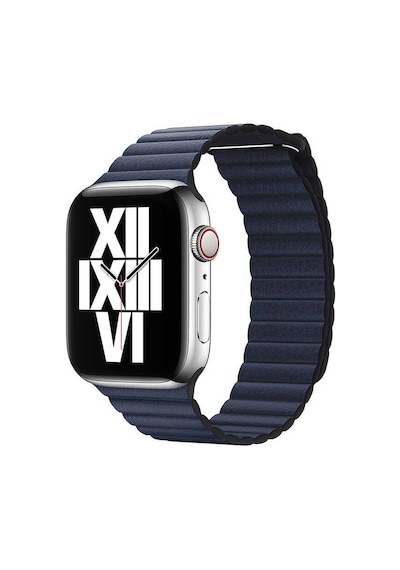 Goocamp Watch 44mm Uyumlu Krd-09 Deri Lop Kordon-kırmızı