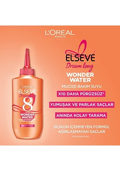 L Oréal Paris Elseve Dream Long Wonder Water Mucize Bakım Suyu 200 Ml