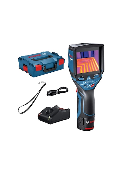 Gtc 400 C Termal Kamera 12 Volt, 1 X 2.0 Ah Akü, Şarj Cihazı, Ölçüm Aralığı: -10 C İle +400 C Arası L-boxx Çanta